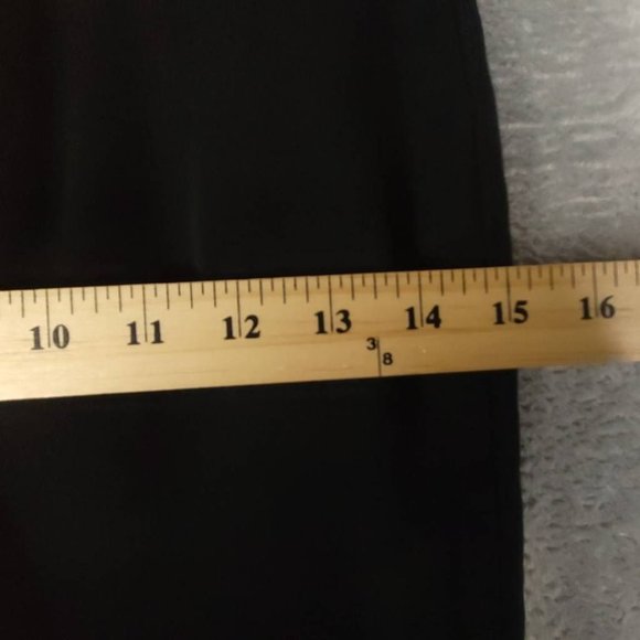 All Worthy Womens Jeans Straight Leg Black Stretch Pocket Mid Rise Denim 0-4 New - Picture 4 of 11